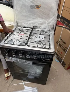 GERMAN PLUS 5-Burner Gas Cooker