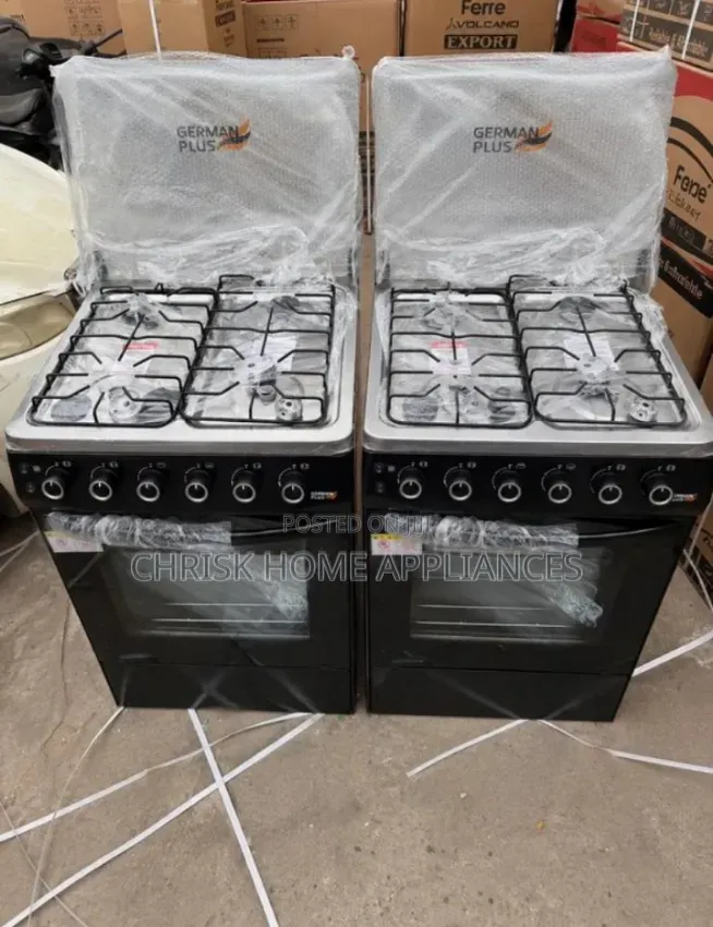 GERMAN PLUS 5-Burner Gas Cooker