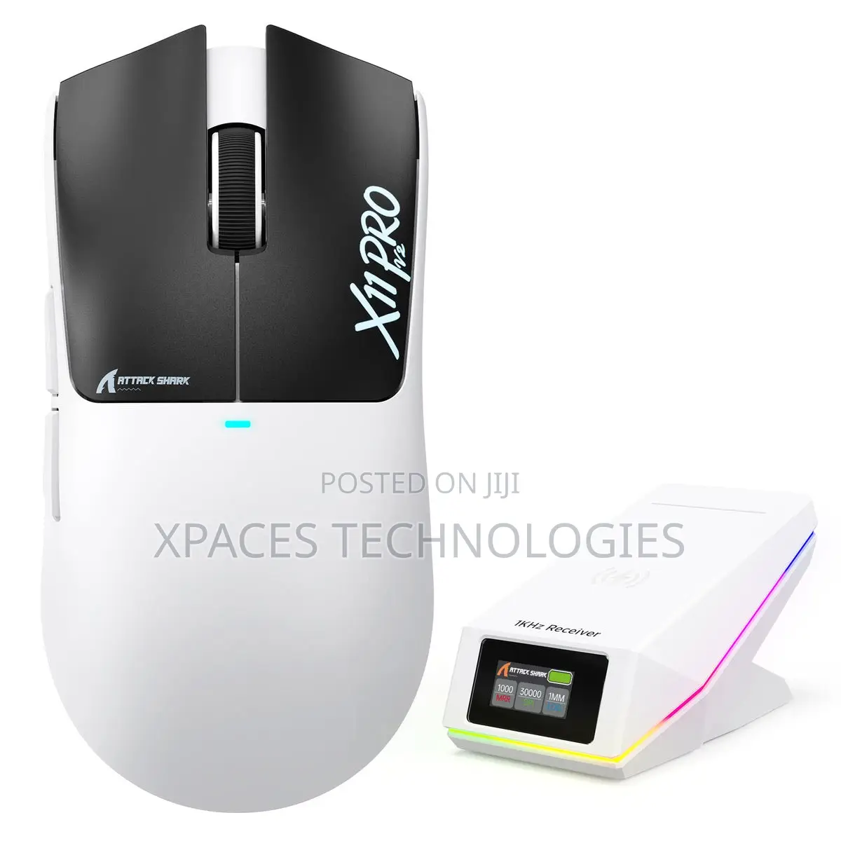 ATTACK SHARK X11 PRO V2 Wireless Gaming Mouse + Display Charging Dock