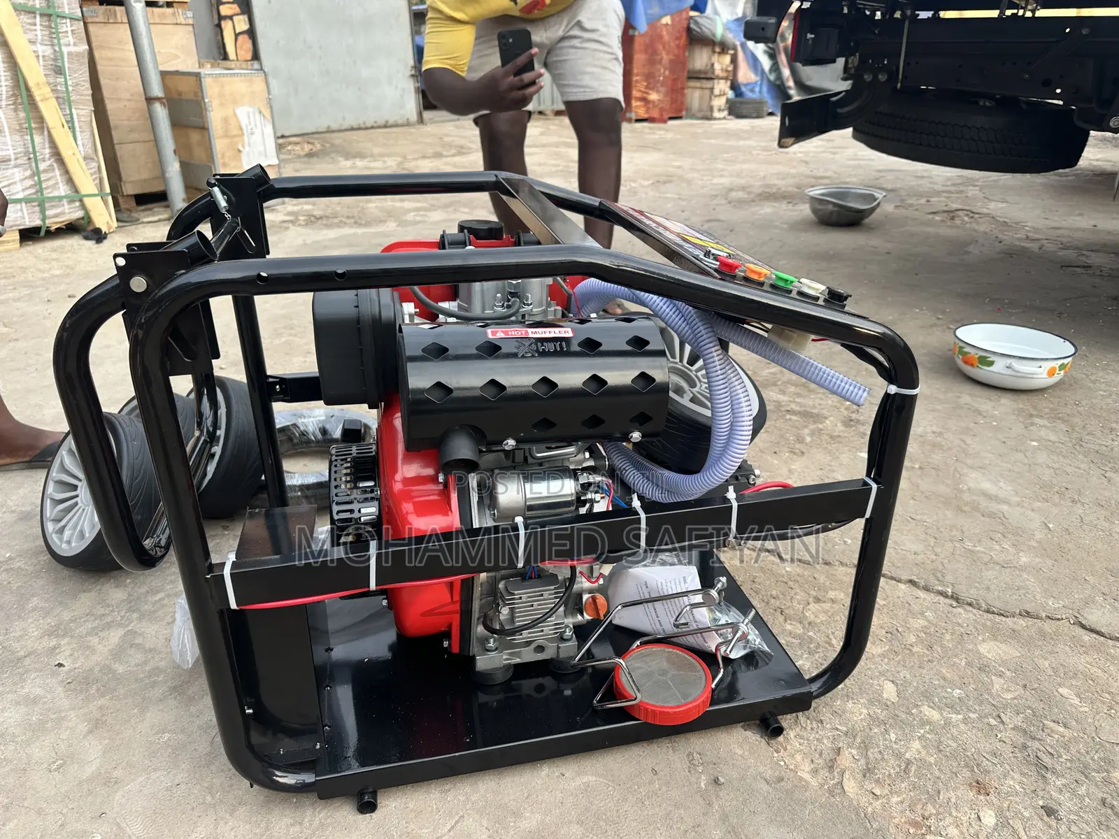 Diesel Powered High Pressure Washing Machine