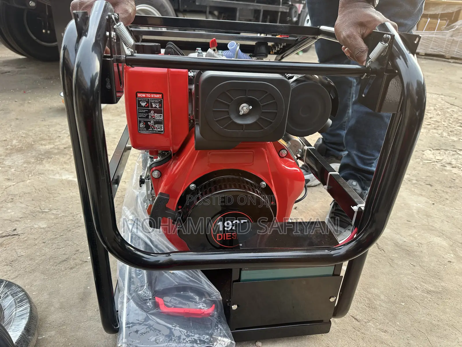 Diesel Powered High Pressure Washing Machine