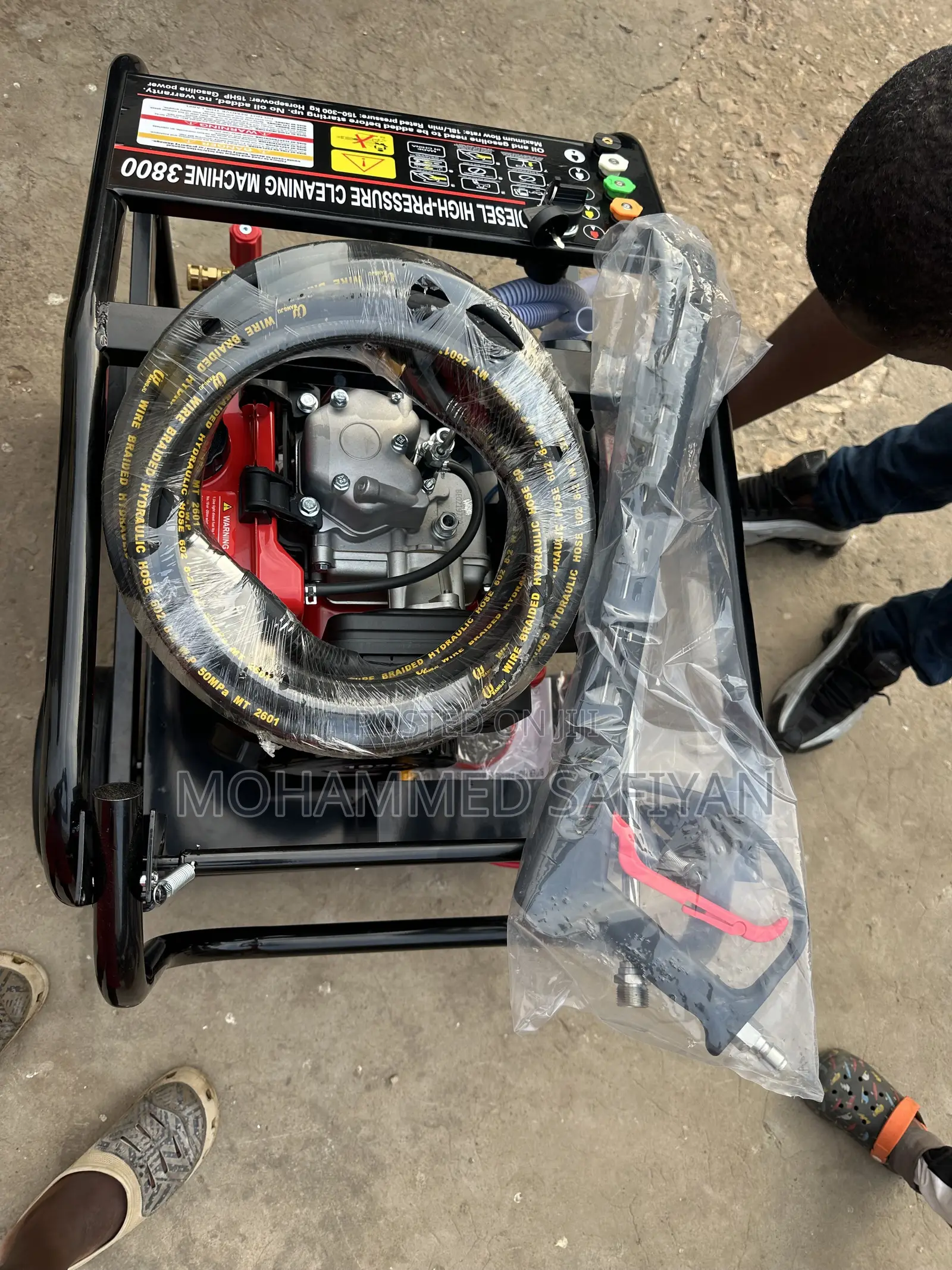 Diesel Powered High Pressure Washing Machine