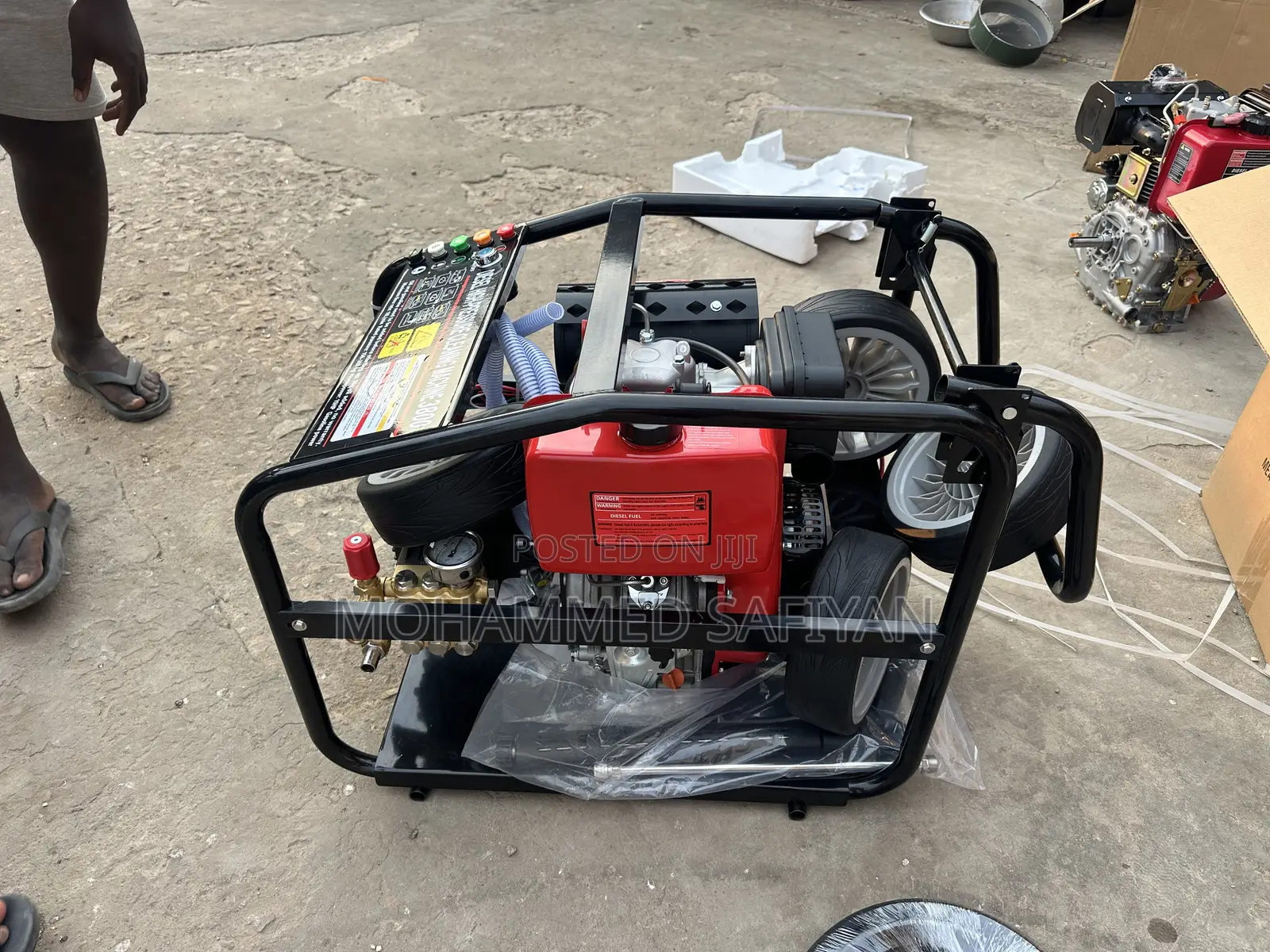Diesel Powered High Pressure Washing Machine