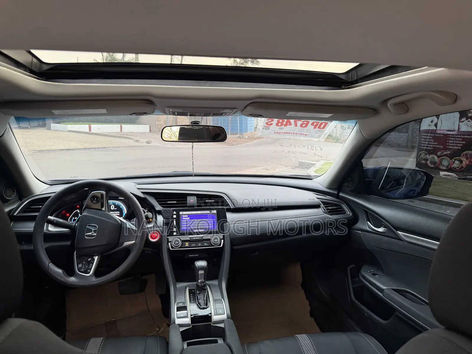 Honda Civic EX 4dr Sedan (2.0L 4cyl) 2017 Blue