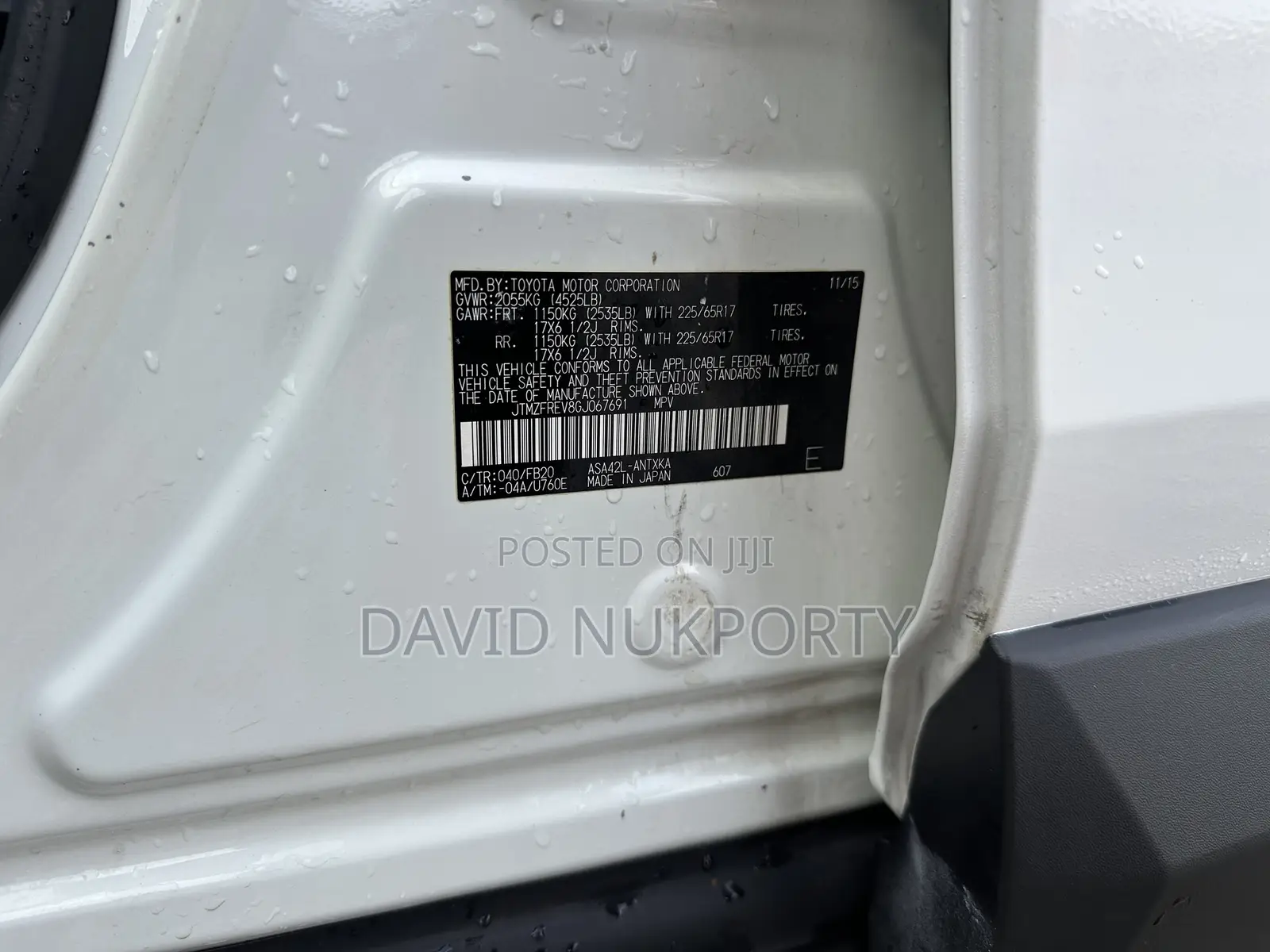 Toyota RAV4 2017 White