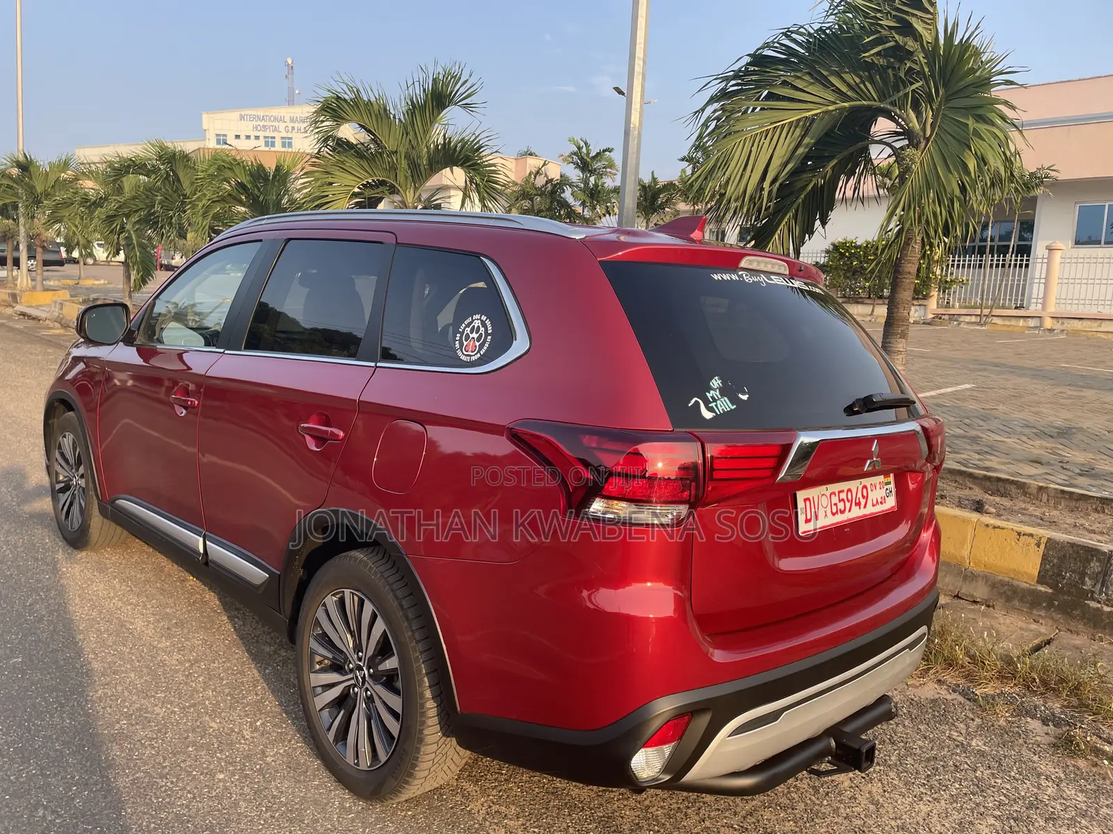 Mitsubishi Outlander SEL AWC 2019 Red