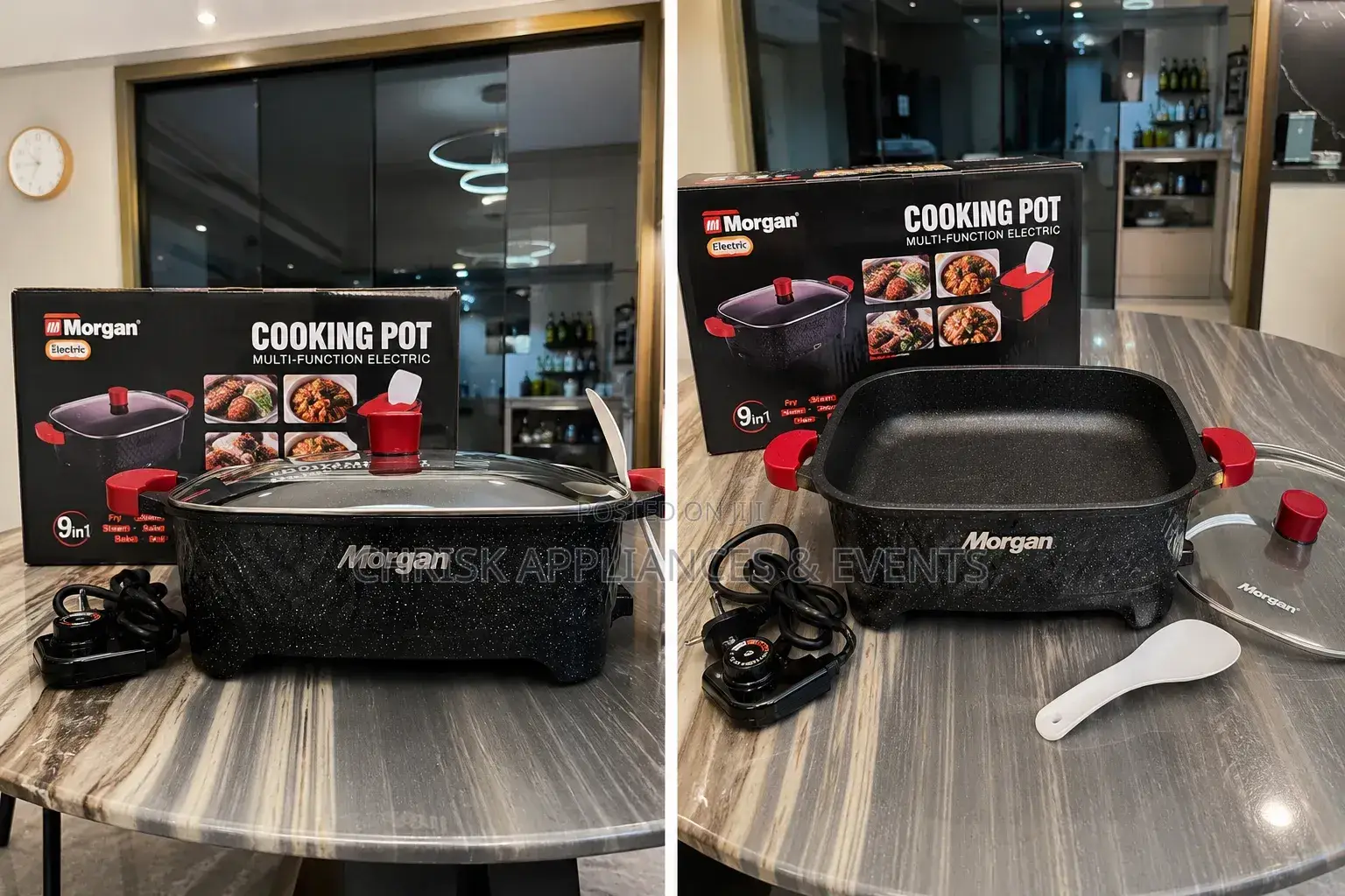 Morgan 12l Multi-Function Electric Cooking Pot