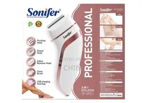Sonifer Epilator 3 in 1