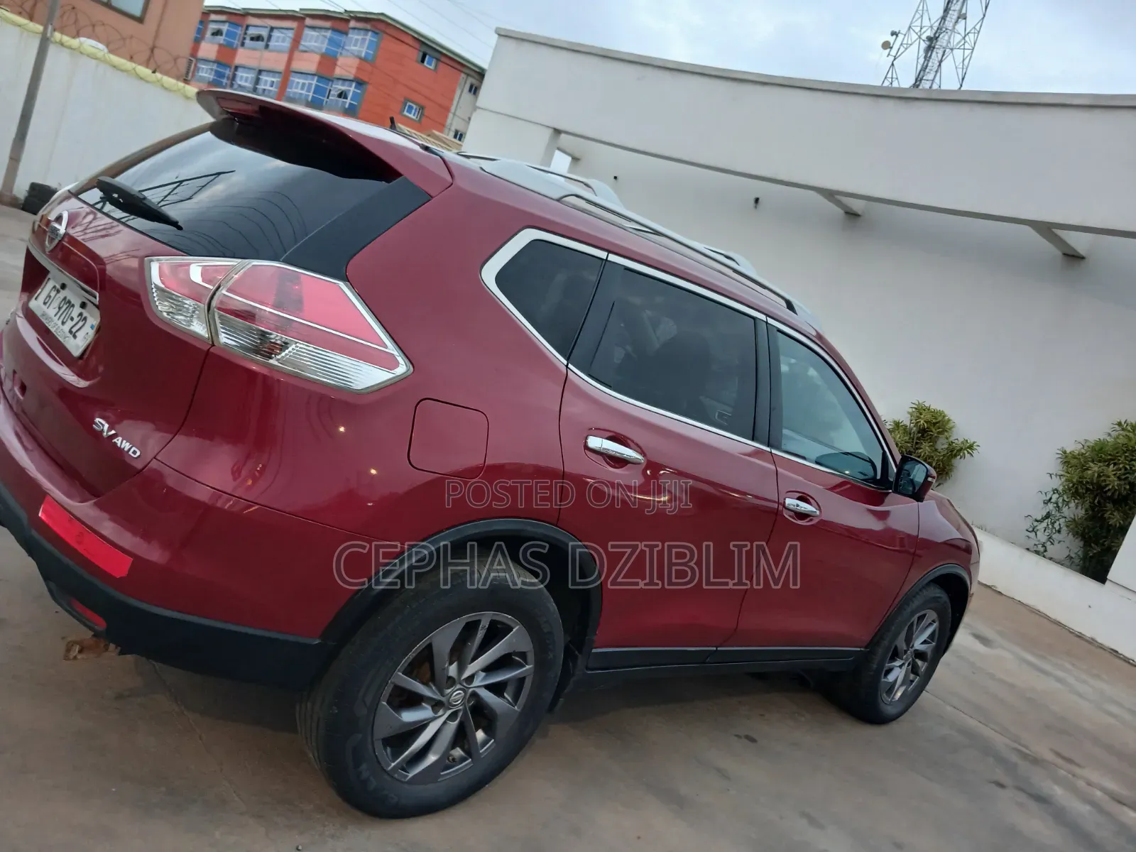 Nissan Rogue 2017 Red