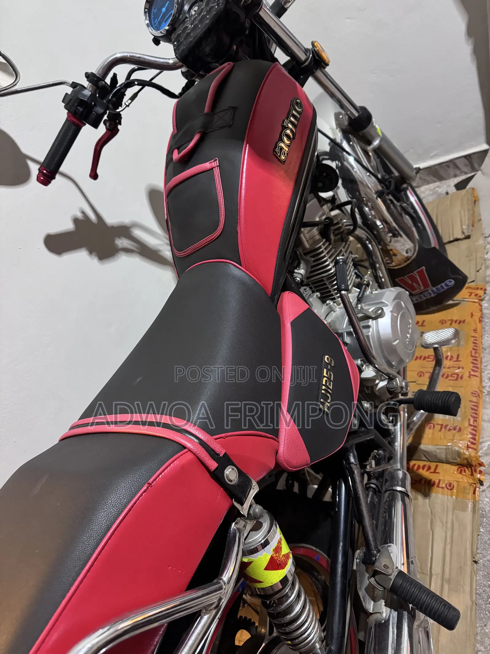 Haojue HJ125-8EXTRA 2025 Red