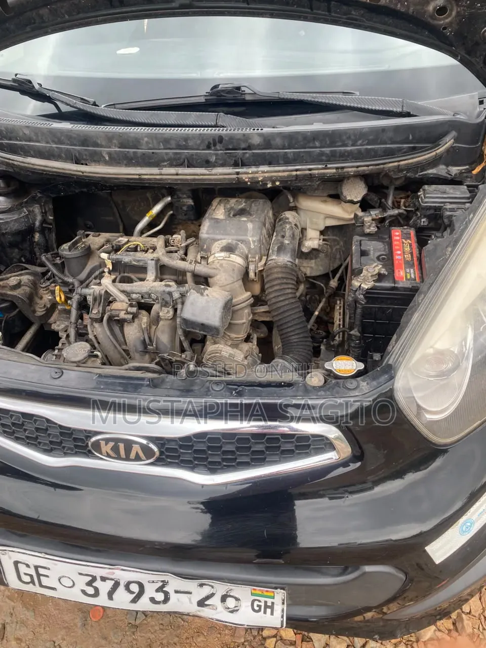 Kia Morning 2012 Black