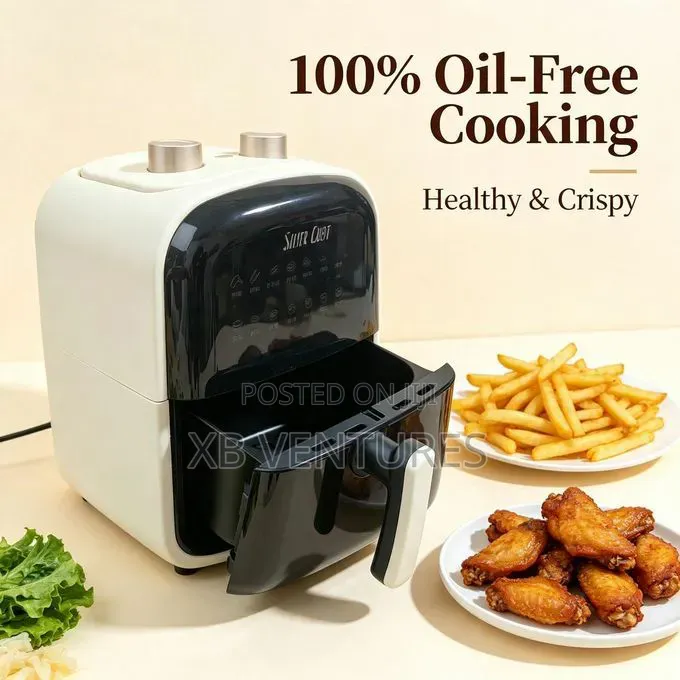 Silver CREST 10 Litre Digital Air Fryer Oil Free Multifunctional Cook