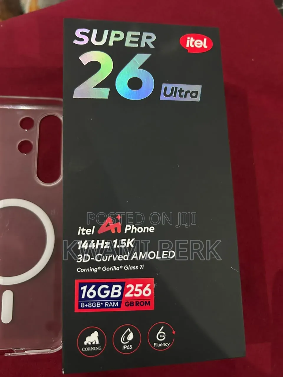 Itel Super 26 Ultra 256 GB Silver