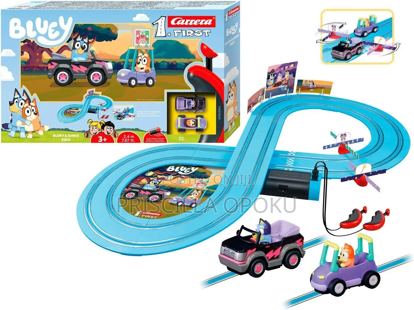 Carrera First Bluey and Bingo Race