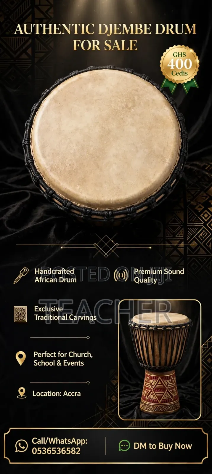 Cultural Drum