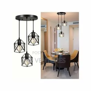 3 Head LED Ceiling Light, Adjustable Pendant, Recessed Lighting