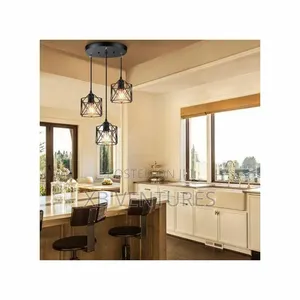 3 Head LED Ceiling Light, Adjustable Pendant, Recessed Lighting