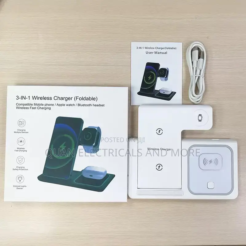 Multifunctional All in One Wireless Charger