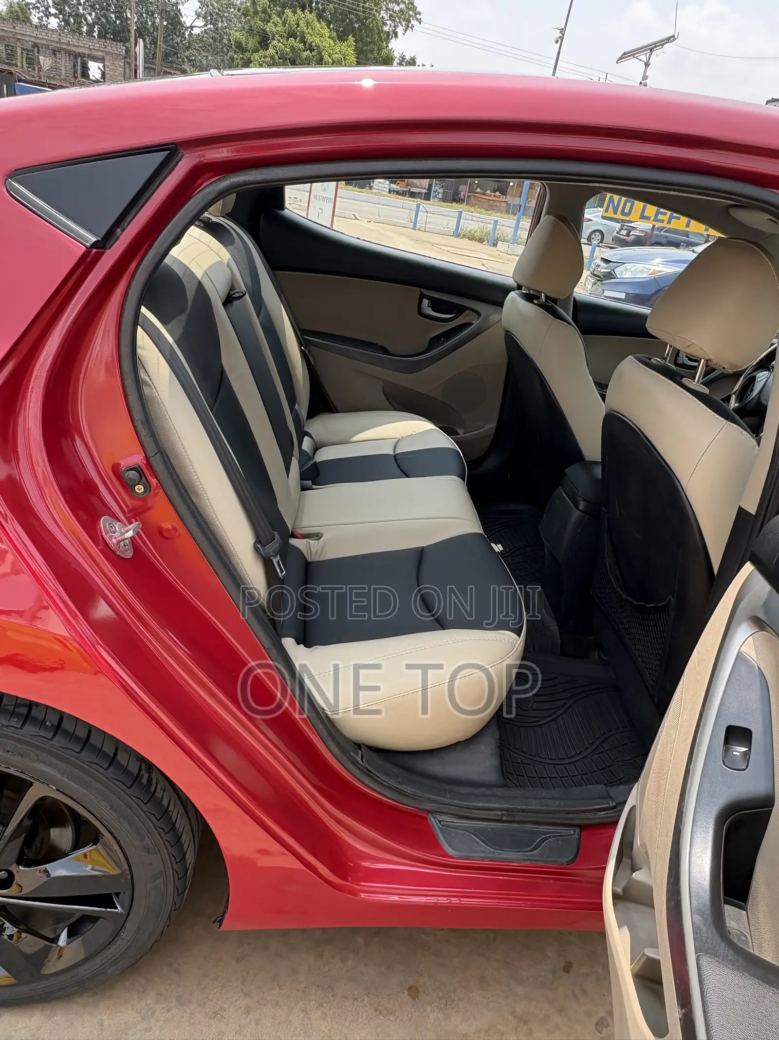 Hyundai Elantra Limited PZEV 4dr Sedan (1.8L 4cyl 6A) 2015 Red