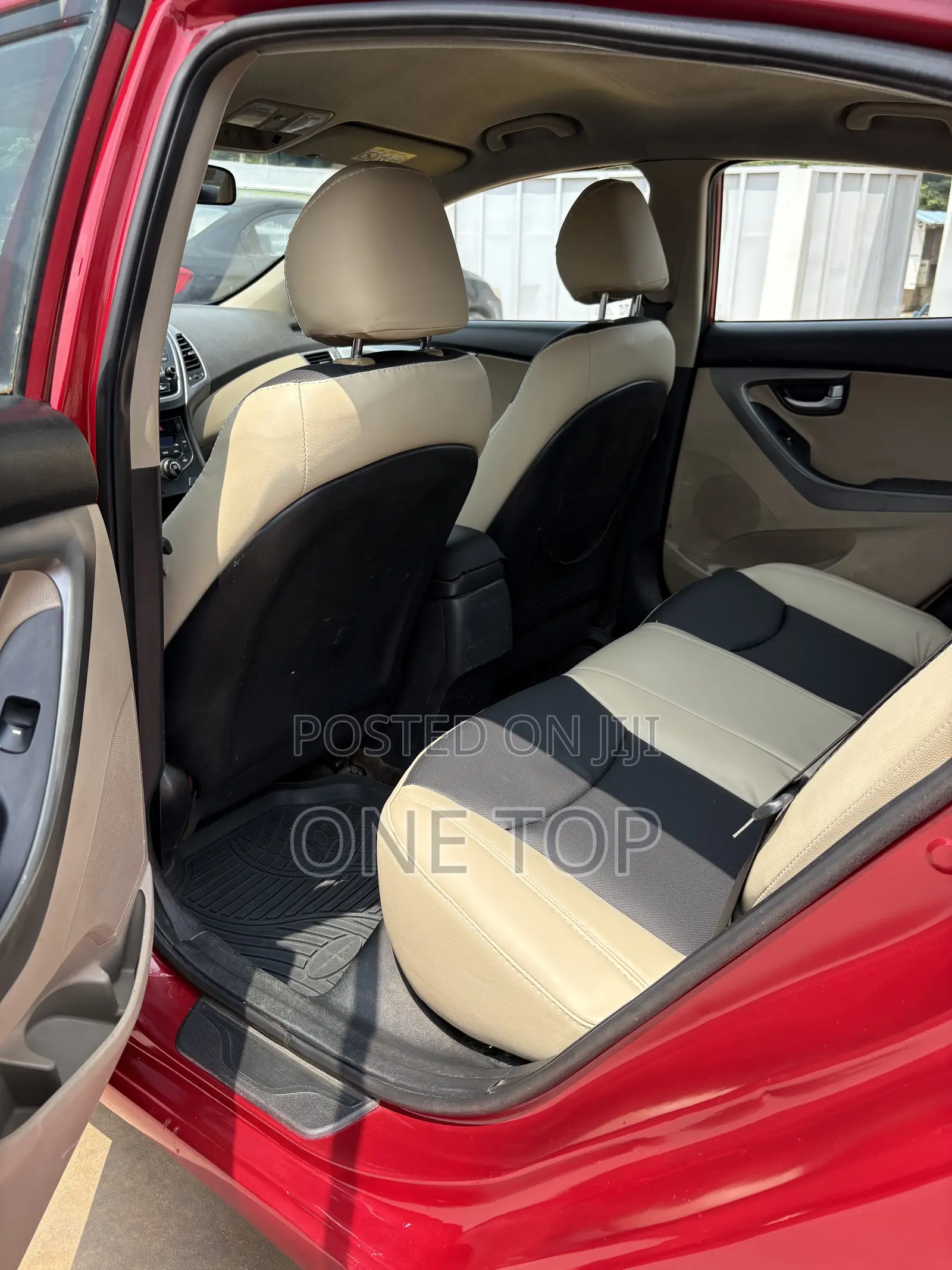 Hyundai Elantra Limited PZEV 4dr Sedan (1.8L 4cyl 6A) 2015 Red