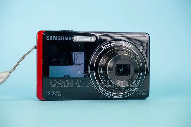 Samsung ST500 Red Digicam: Y2K Selfie Screen, 12.2 MP