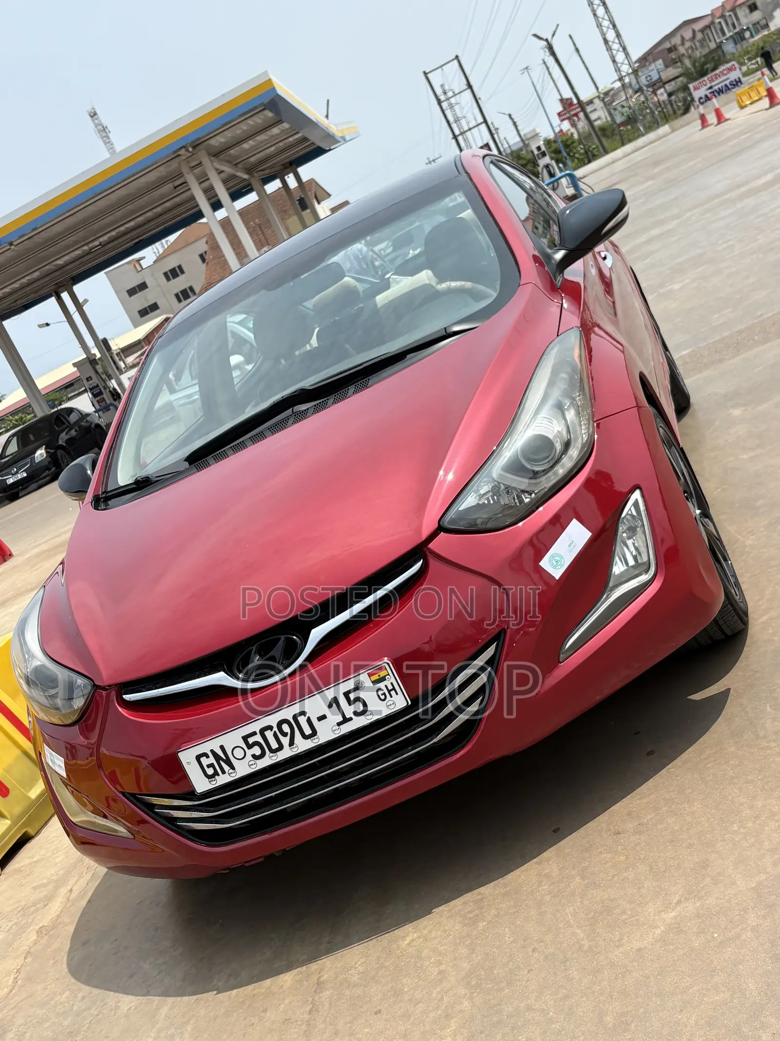 Hyundai Elantra Limited PZEV 4dr Sedan (1.8L 4cyl 6A) 2015 Red