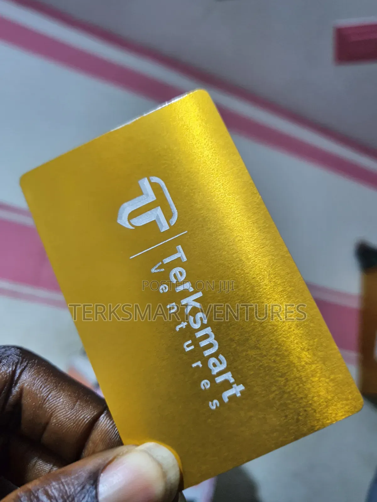 Luxury Gold Metal Business Card Stainless Steel Cards Printing