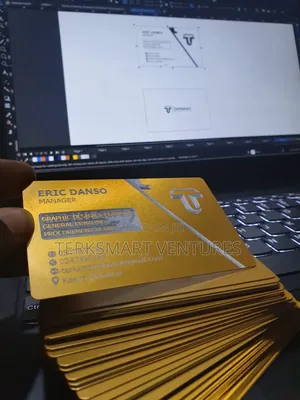 Luxury Gold Metal Business Card Stainless Steel Cards Printing