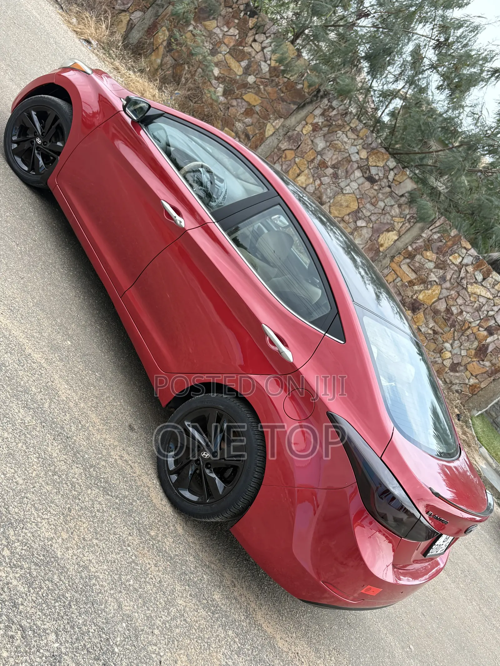 Hyundai Elantra Limited PZEV 4dr Sedan (1.8L 4cyl 6A) 2015 Red