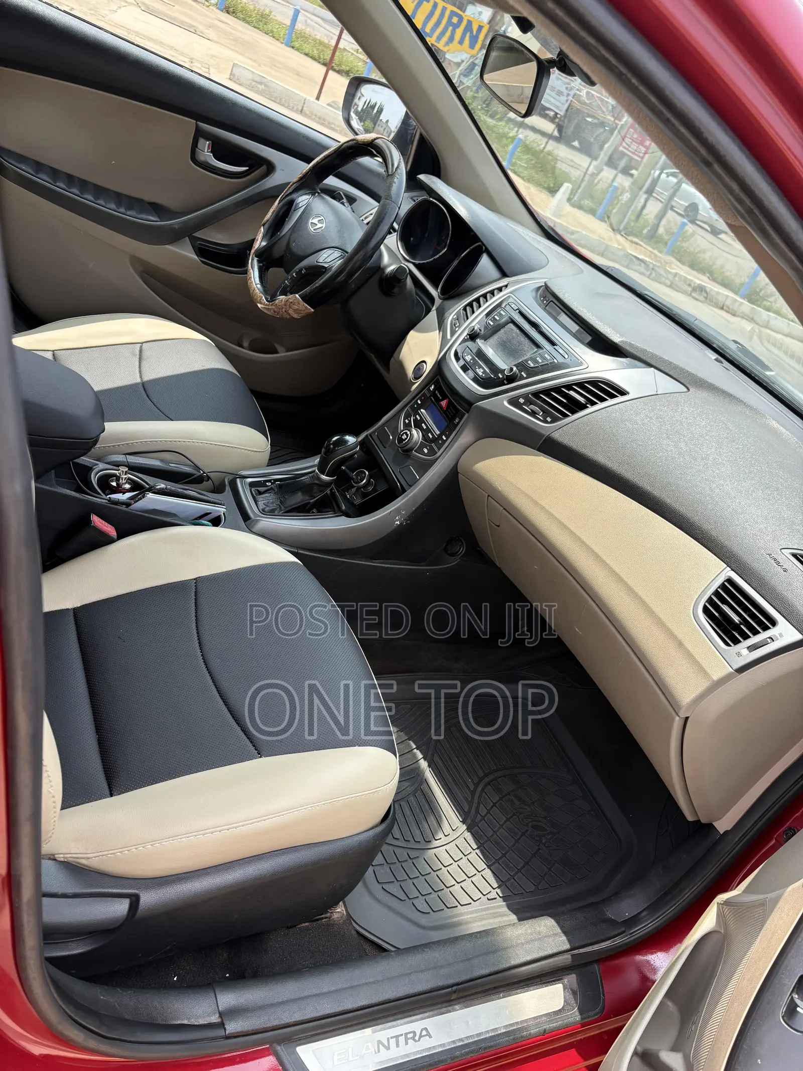 Hyundai Elantra Limited PZEV 4dr Sedan (1.8L 4cyl 6A) 2015 Red
