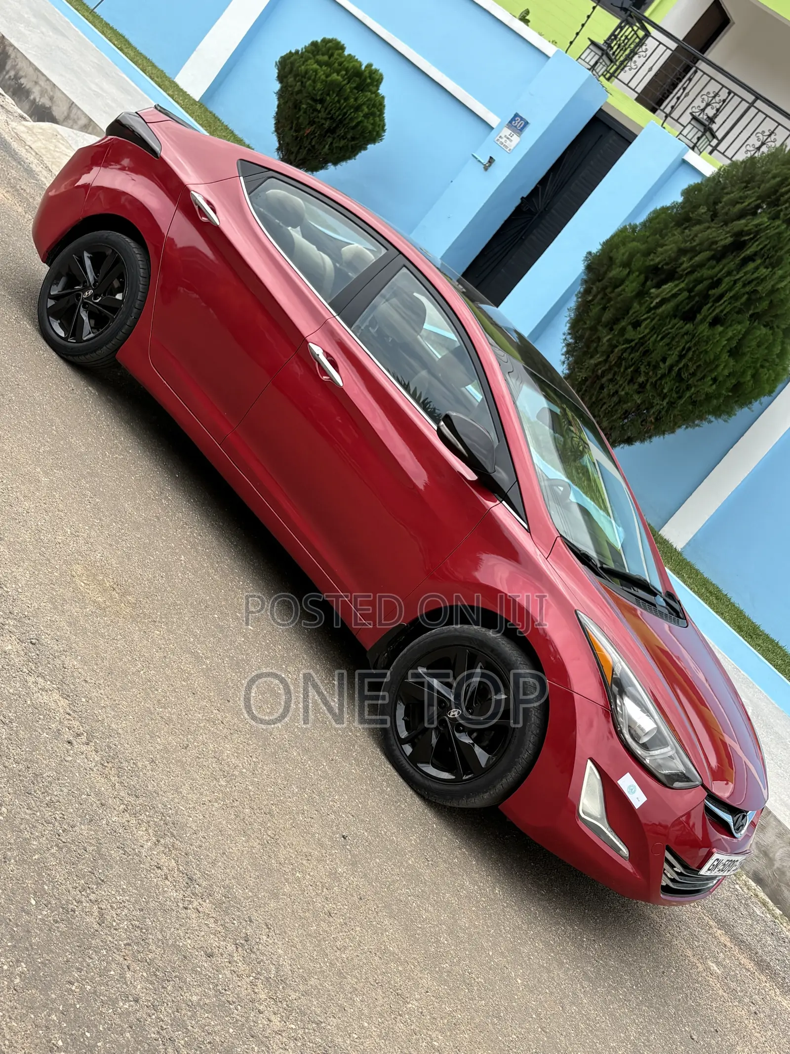 Hyundai Elantra Limited PZEV 4dr Sedan (1.8L 4cyl 6A) 2015 Red