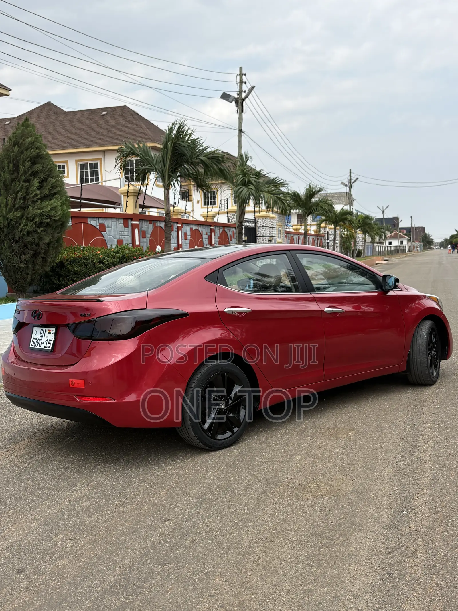 Hyundai Elantra Limited PZEV 4dr Sedan (1.8L 4cyl 6A) 2015 Red