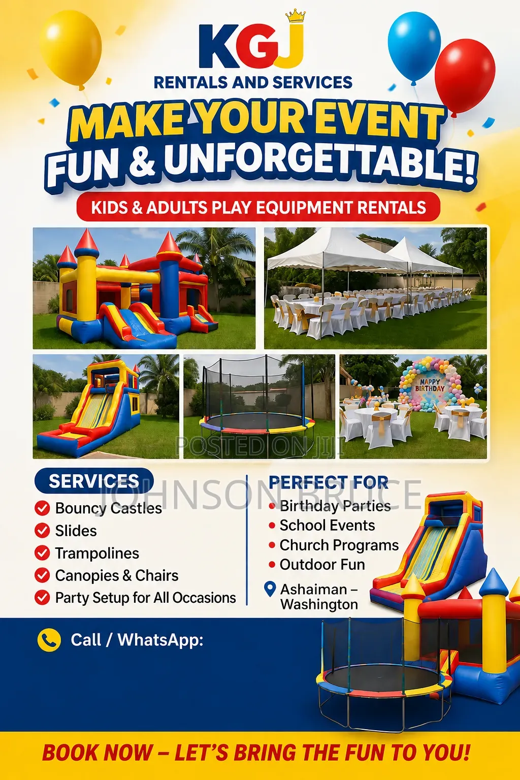 Kids and Adults Play Equipments