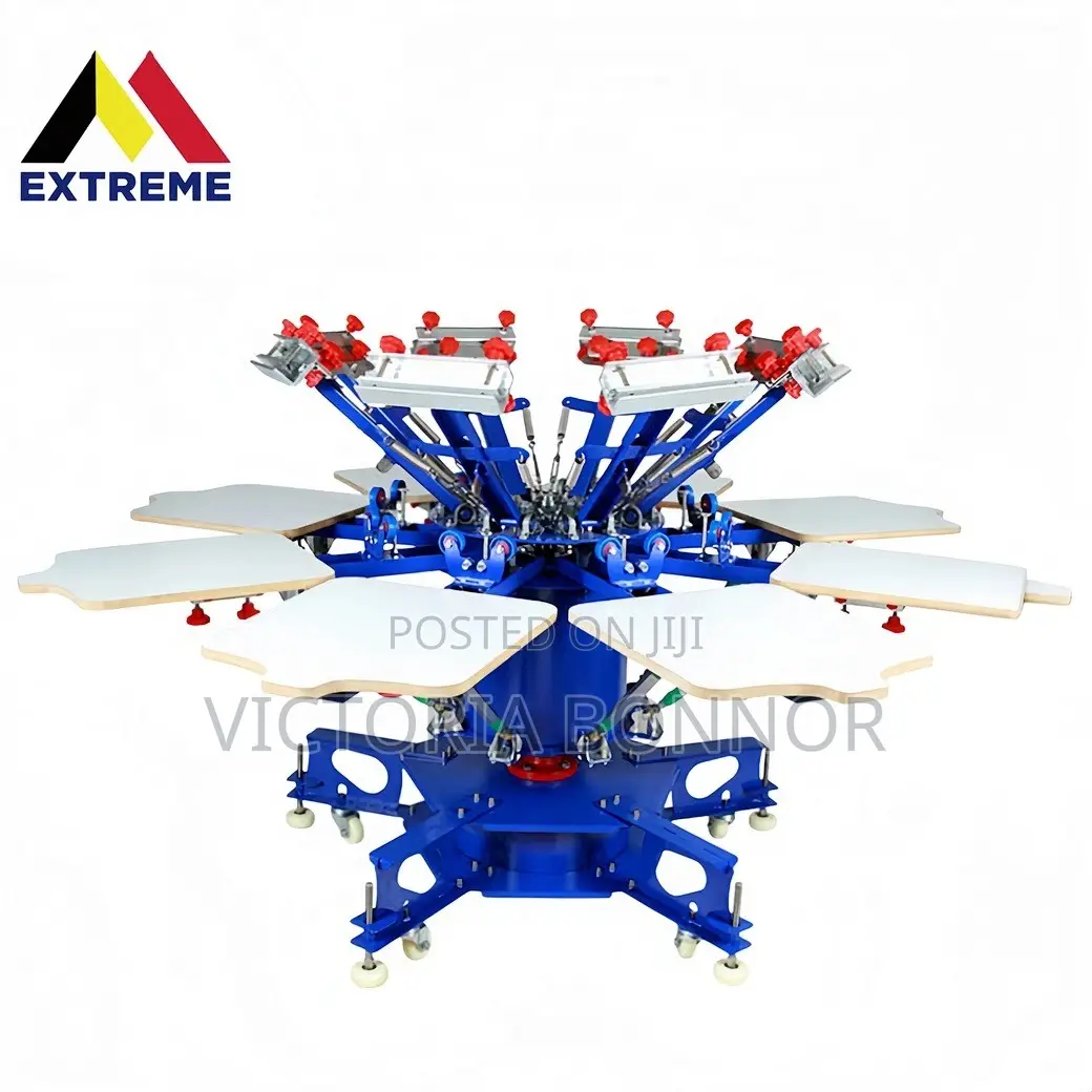 6heads Manual Screen Printing Machine for Sale