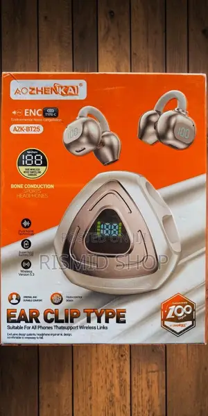 Ao Zhenkai Azk-Bt25 Ear Clip Type Earphones