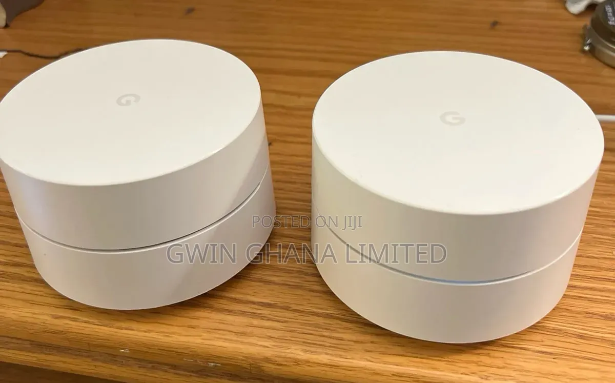 Google WiFi AC-1304 Dual-Band Mesh Router - 2 Pack. 1200mps/3000sqft