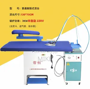 Automatic Industrial Commercial Laundry Steam Ironing Table Machine