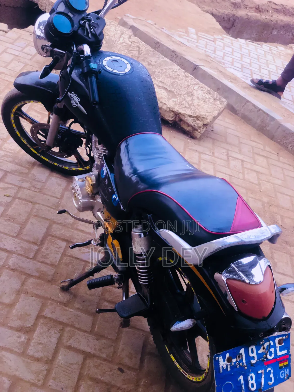 Haojue HJ125-8K 2019 Black