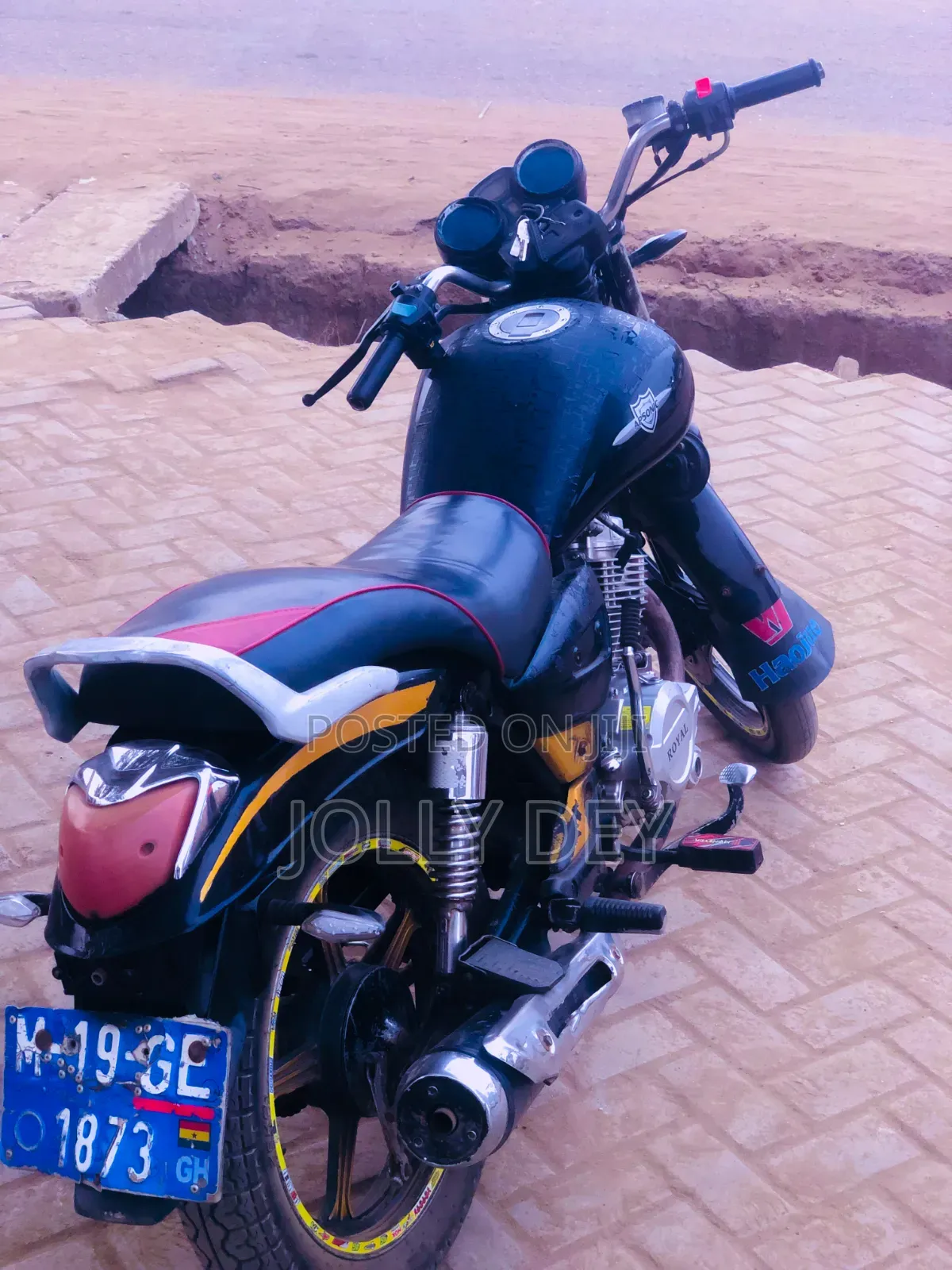 Haojue HJ125-8K 2019 Black