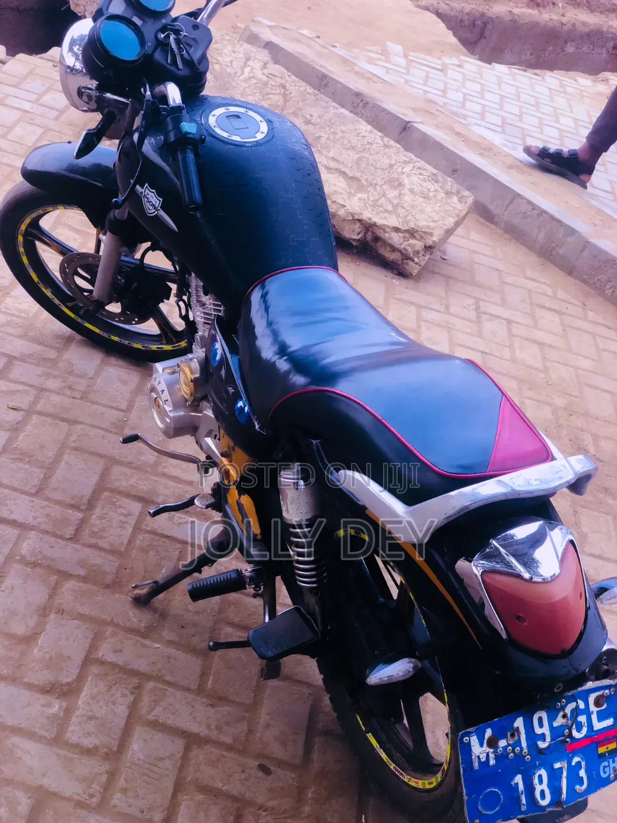 Haojue HJ125-8K 2019 Black