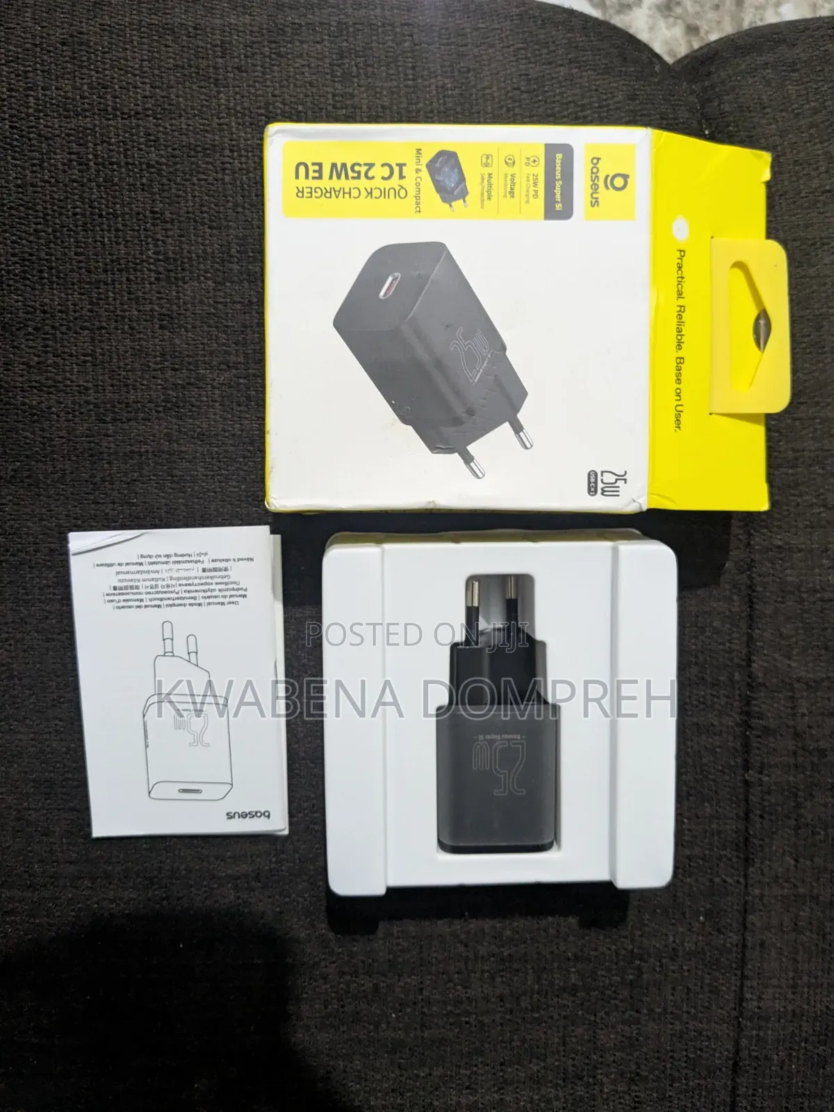 Baseus 25watts Fast Charging Adapter