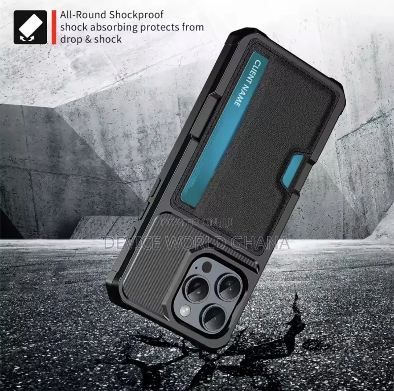 Armor Shockproof Full Protection Case iPhone 17promax 16pm 15pm 14pm