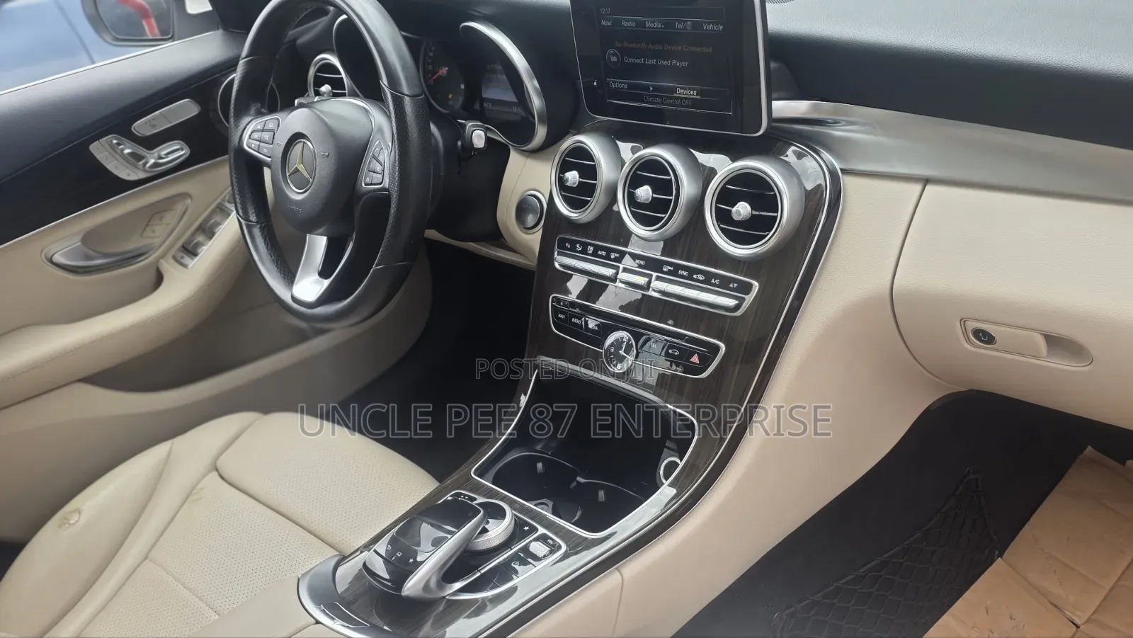 Mercedes-Benz C300 2017 White