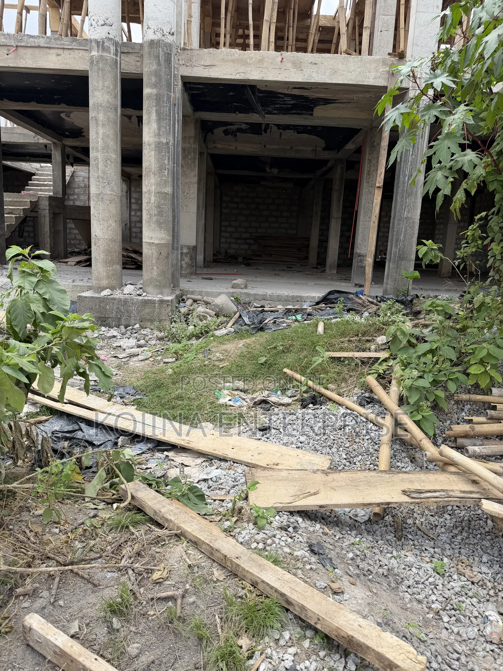 Spacious Roadside Stores for Rent – Asokwa