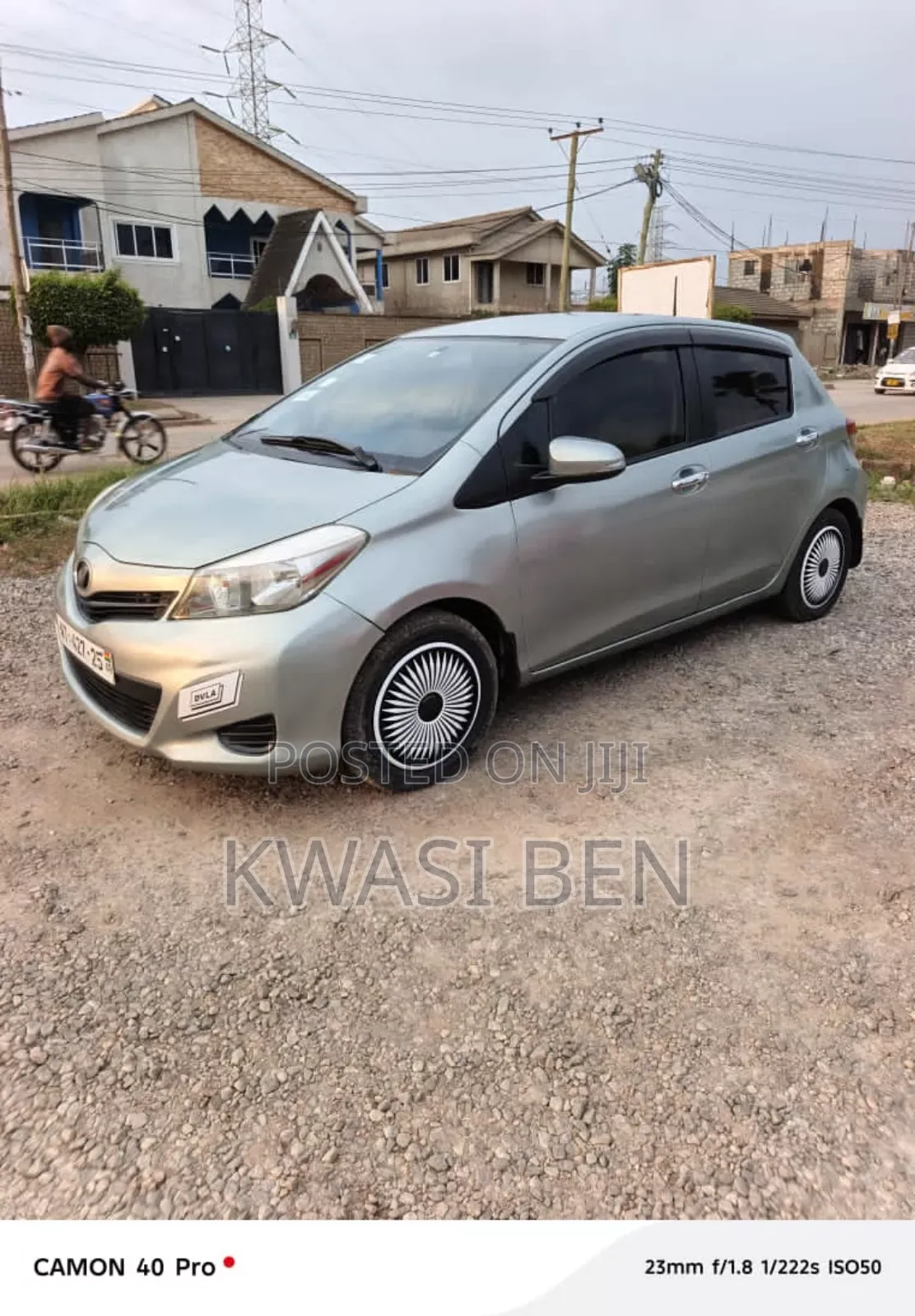 Toyota Vitz 2012 Gray