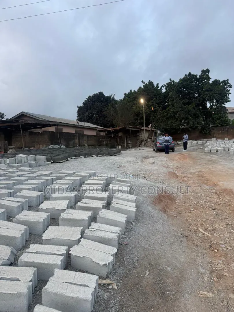 Main Roadside Land for Sale at Pokuase