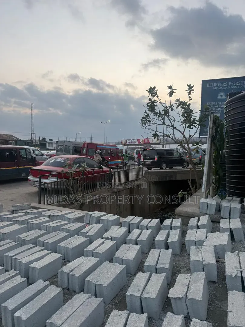 Main Roadside Land for Sale at Pokuase