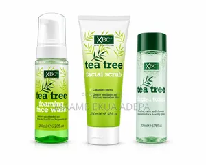 Tea Tree Facial Scrub, Wash and Toner