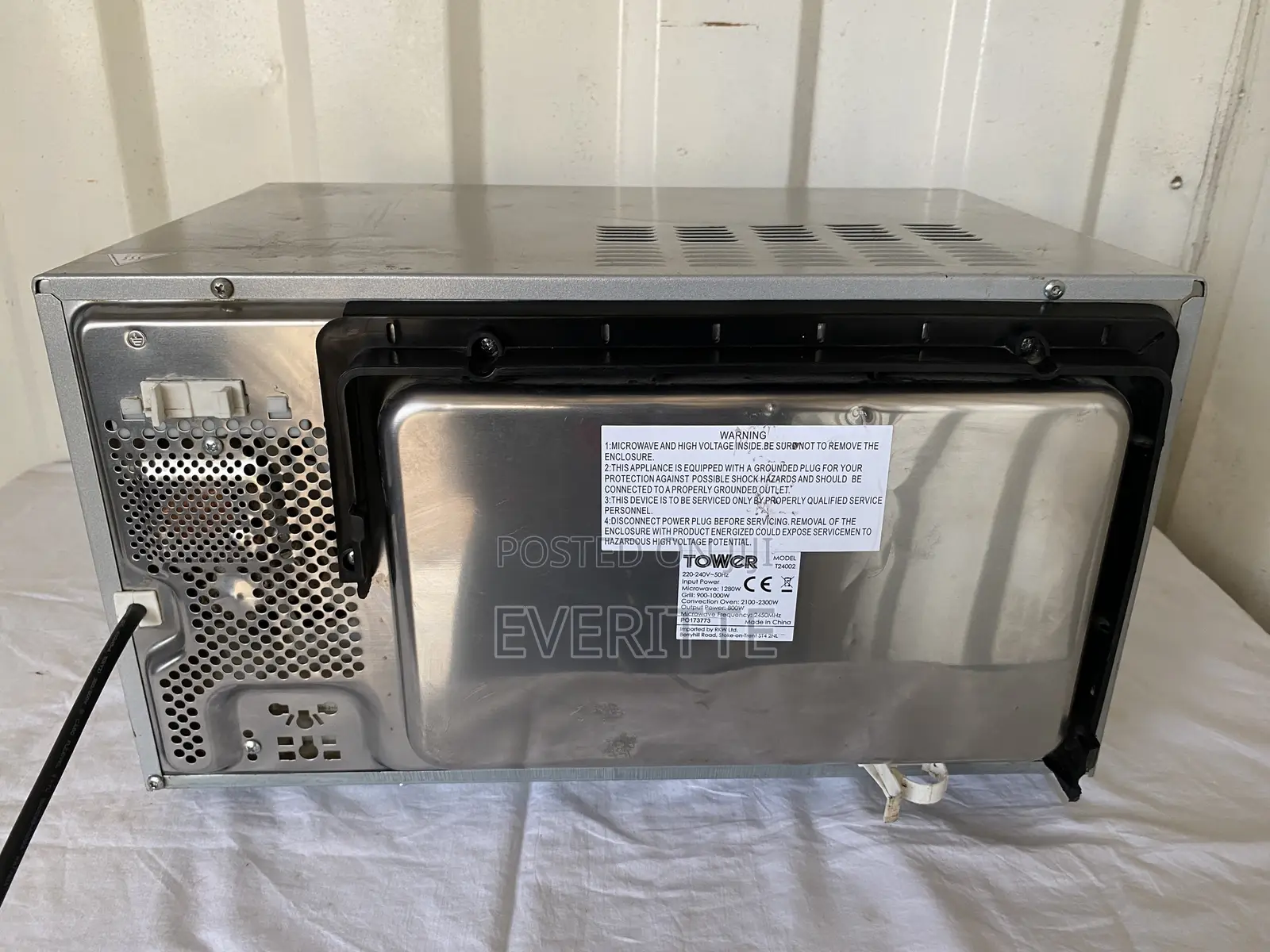 Tower 4-in-1 Air Fryer Combo Microwave Oven