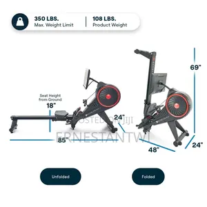 22" Touch Screen Rowing Machine From Echelon, UK